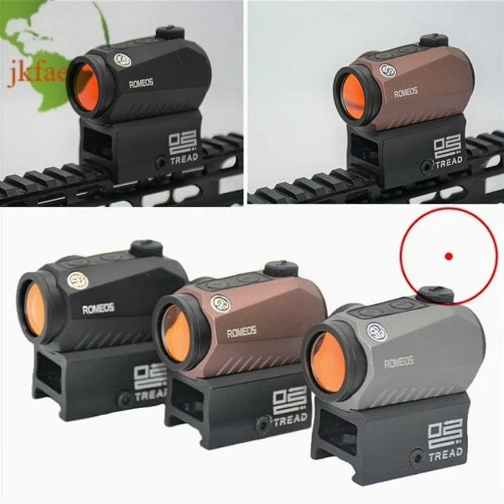 Tactical R5 1x20mm 2 MOA Red Dot Sight Fast Mount Reflex Scope Holographic Waterproof Riflescope Hunting 20mm Riser Mounts
Tactical R5 1x20mm 2 MOA Red Dot Sight Fast Mount Reflex Scope Holographic Waterproof Riflescope Hunting 20mm Riser Mounts
