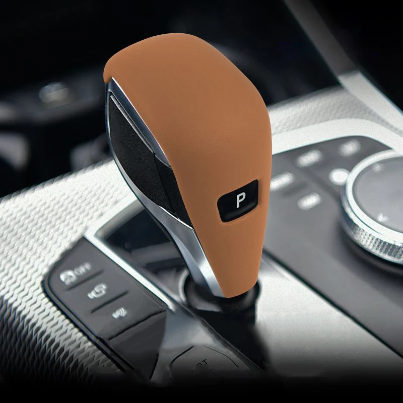 Leather Overlays Gear Shift Knob Cover Interior Trim For BMW 3 Series 4 Series 2 Series Z4 X3 X4 Car Accessories Auto
Leather Overlays Gear Shift Knob Cover Interior Trim For BMW 3 Series 4 Series 2 Series Z4 X3 X4 Car Accessories Auto