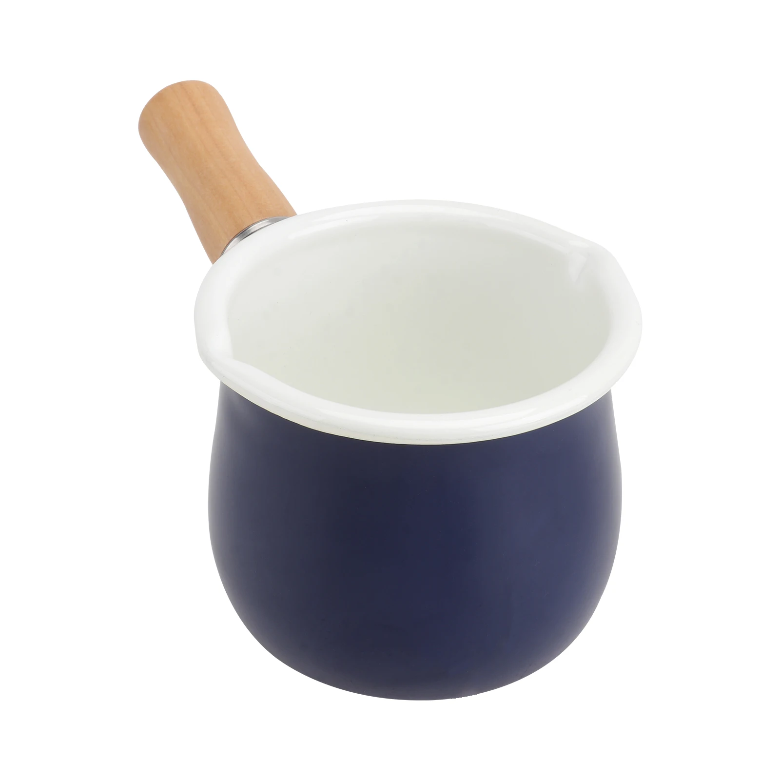 Enamel Milk Pot Small Saucepan Wooden Handle Cookware Boil Milk Butter Coffee Warmer Porridge Pan Stove Safe Kitchen Utensil
Enamel Milk Pot Small Saucepan Wooden Handle Cookware Boil Milk Butter Coffee Warmer Porridge Pan Stove Safe Kitchen Utensil