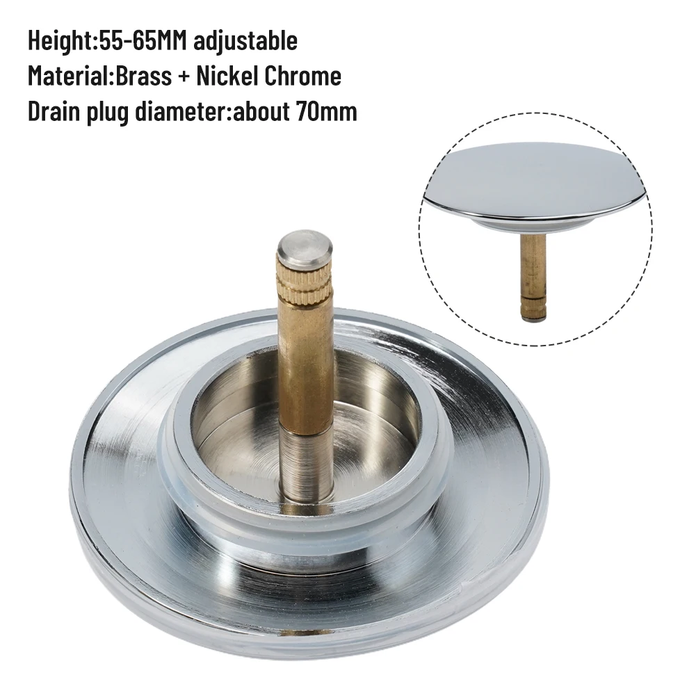 1PC Brass Tub Stopper Manual Lift Type Bathtub Sealing Cover For Brass Bathtub Sealing Water Plug Drain Stoppers Strainers
1PC Brass Tub Stopper Manual Lift Type Bathtub Sealing Cover For Brass Bathtub Sealing Water Plug Drain Stoppers Strainers