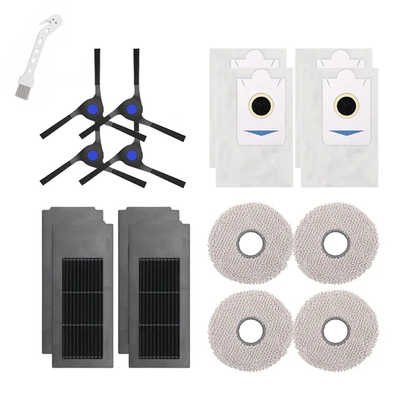 For Ecovacs Deebot X2 X2 Omni X2 Pro DEX86 Robot Vacuum Cleaner Spare Parts Side Brush Hepa Filter Dust Bag Mop Cloths
For Ecovacs Deebot X2 X2 Omni X2 Pro DEX86 Robot Vacuum Cleaner Spare Parts Side Brush Hepa Filter Dust Bag Mop Cloths