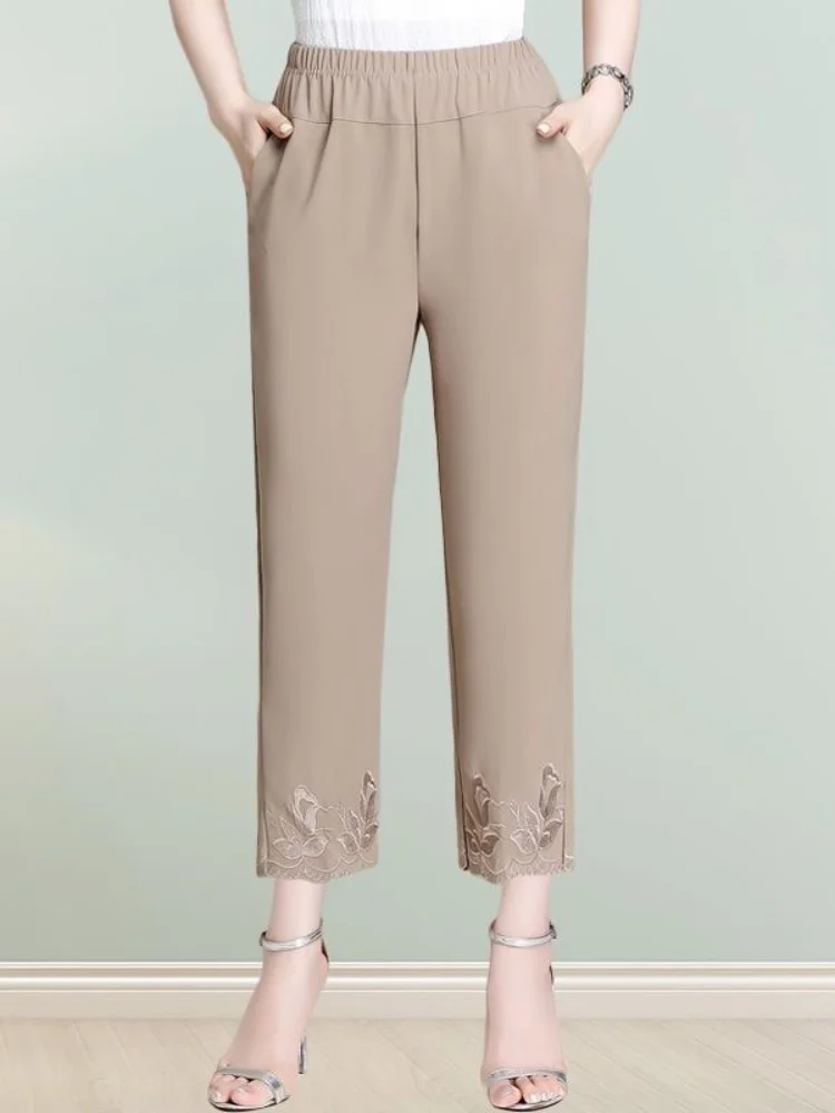 High Waist Loose Straight Leg Pants Women's Summer Thin Harem Cucumber Casual Pants Korean Style Commute Wind Single Piece
High Waist Loose Straight Leg Pants Women's Summer Thin Harem Cucumber Casual Pants Korean Style Commute Wind Single Piece