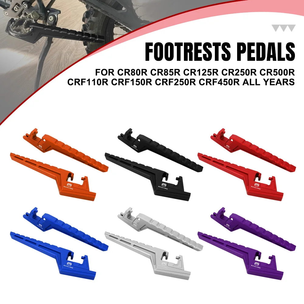 Passenger Foot Peg Extensions Footpegs For Honda CR80R CR85R CR125R CR250R CR500R CRF110R CRF150R CRF250R CRF450R All Years
Passenger Foot Peg Extensions Footpegs For Honda CR80R CR85R CR125R CR250R CR500R CRF110R CRF150R CRF250R CRF450R All Years