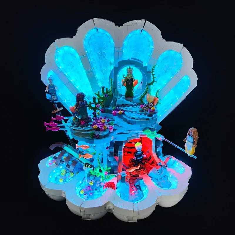 LED Light Kit DIY Lighting Set Compatible with 43225 Royal Clamshell Shell Palace Building Blocks (Excluding Building Blocks)
LED Light Kit DIY Lighting Set Compatible with 43225 Royal Clamshell Shell Palace Building Blocks (Excluding Building Blocks)