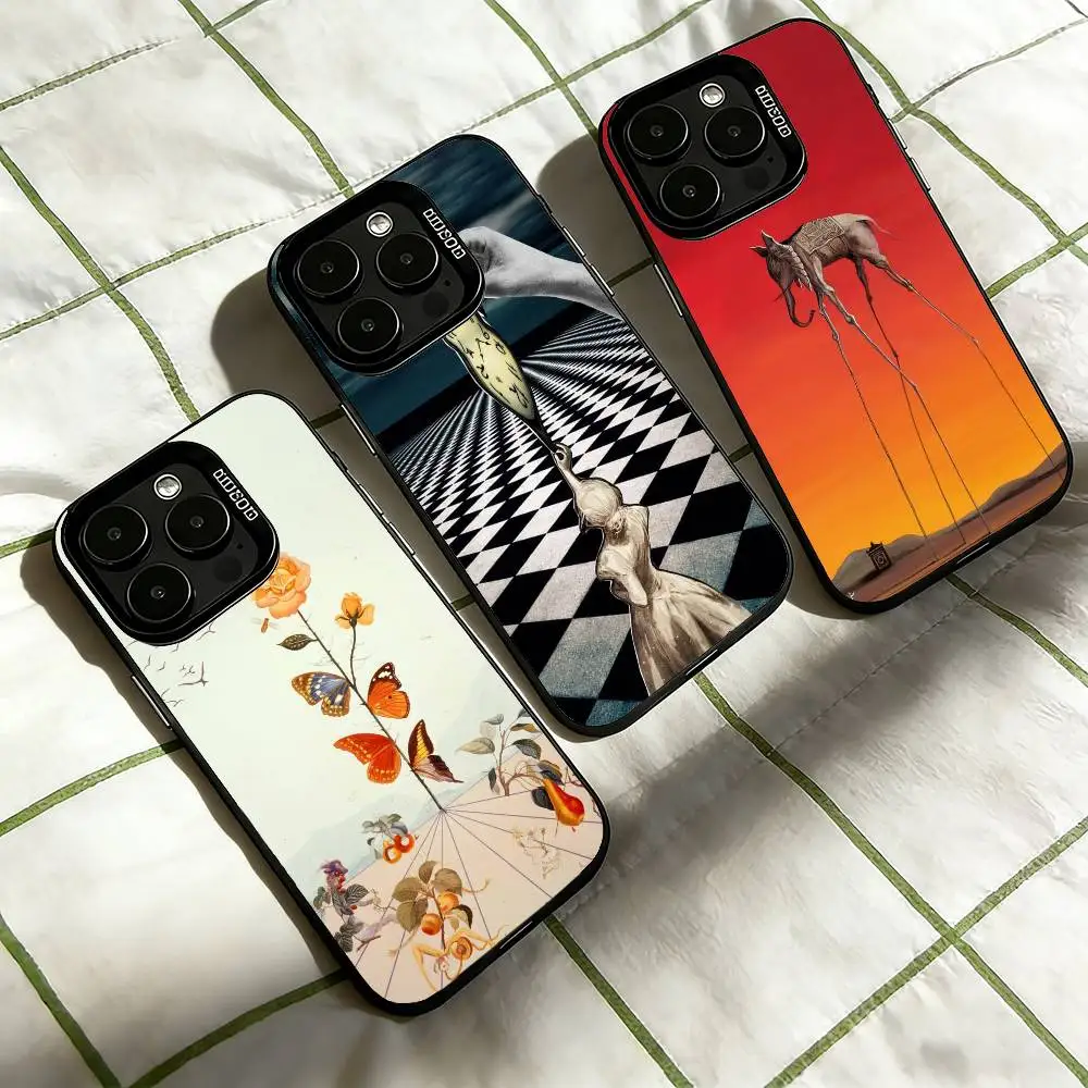 Salvador Dali Artist Phone Case For iPhone 17,16,15,14,13,12,11 Plus,Pro Max,XS,Colorful Silver Black Cover
Salvador Dali Artist Phone Case For iPhone 17,16,15,14,13,12,11 Plus,Pro Max,XS,Colorful Silver Black Cover