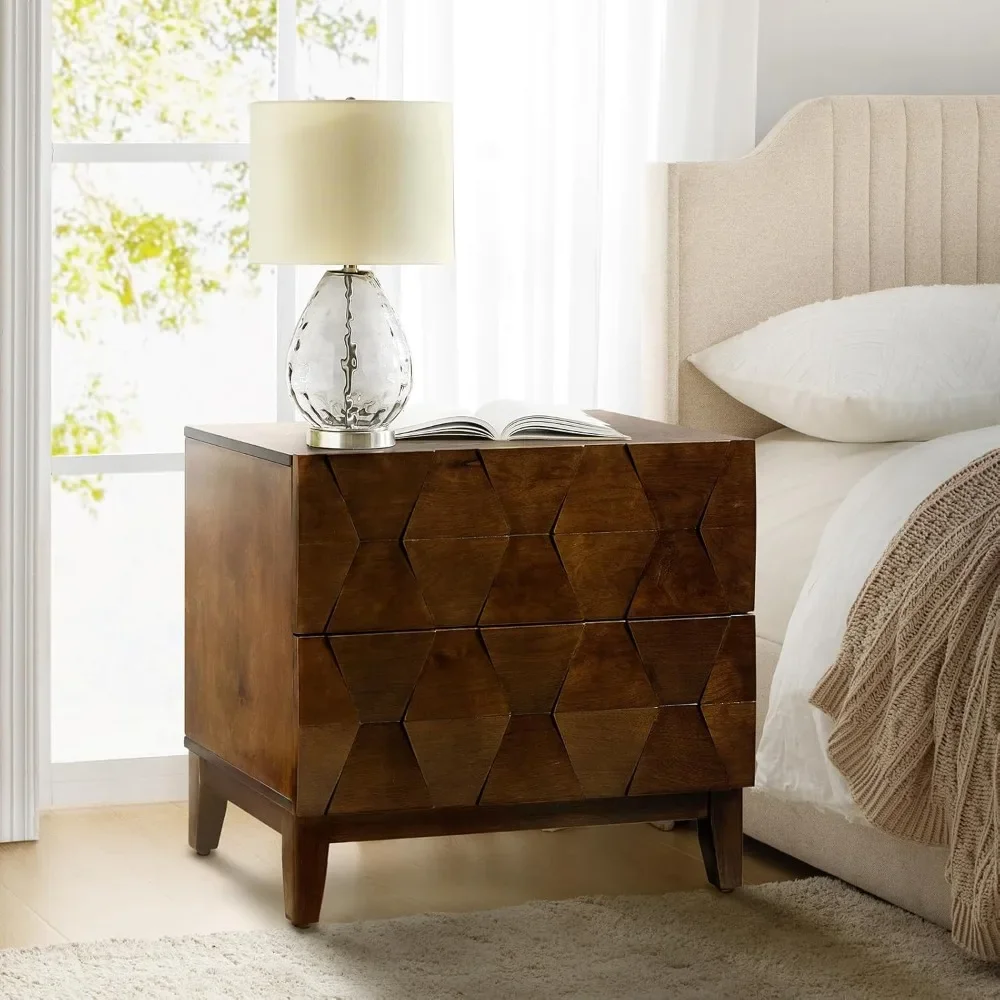 Wooden Bedside Table with Charging Station, 2 Drawers Vanity with Wooden Legs, Medieval Modern Bedside Furniture
Wooden Bedside Table with Charging Station, 2 Drawers Vanity with Wooden Legs, Medieval Modern Bedside Furniture