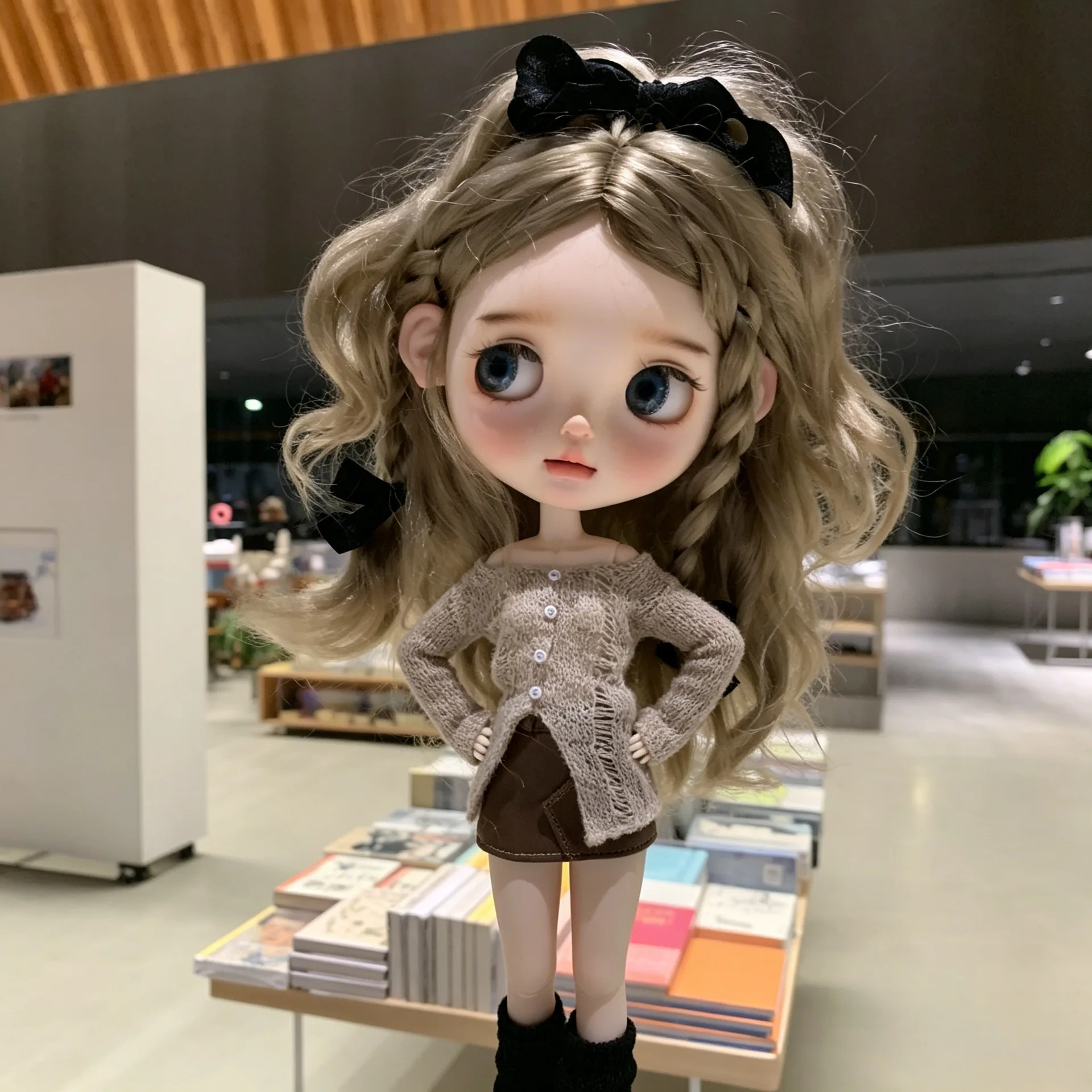 Brown Middle Part Long Straight Doll Wig for Blythe 24.5-26.5cm Head Circumference Cuttable & Stylable Doll Hair Accessories
Brown Middle Part Long Straight Doll Wig for Blythe 24.5-26.5cm Head Circumference Cuttable & Stylable Doll Hair Accessories
