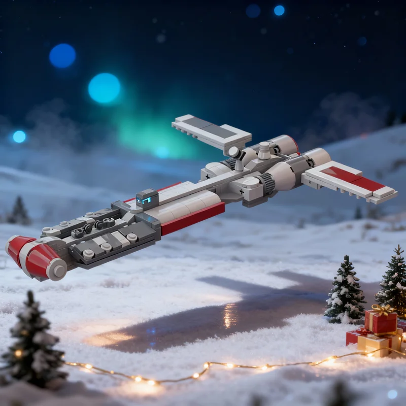 240 деталей MOC Star Battle UCS 1: Конструктор «Транспорт класса Stridency» для сборки моделей, рождественский подарок, развивающая архитектурная игрушка
240 деталей MOC Star Battle UCS 1: Конструктор «Транспорт класса Stridency» для сборки моделей, рождественский подарок, развивающая архитектурная игрушка