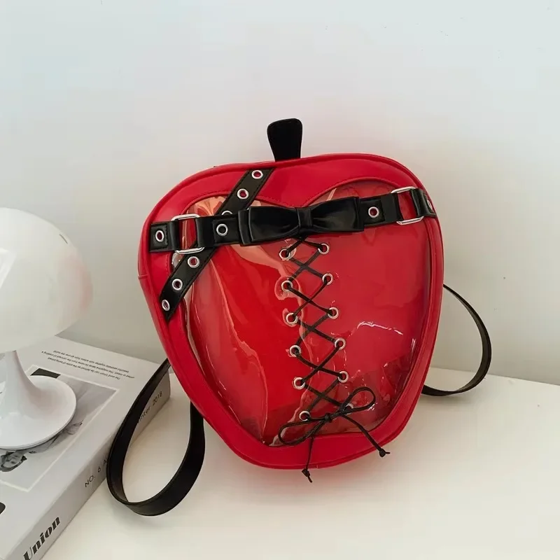 Niche Design Apple Backpack Good-looking High-capacity Bow Adjustable Shoulder Strap Personality Western Style Women's Backpack
Niche Design Apple Backpack Good-looking High-capacity Bow Adjustable Shoulder Strap Personality Western Style Women's Backpack