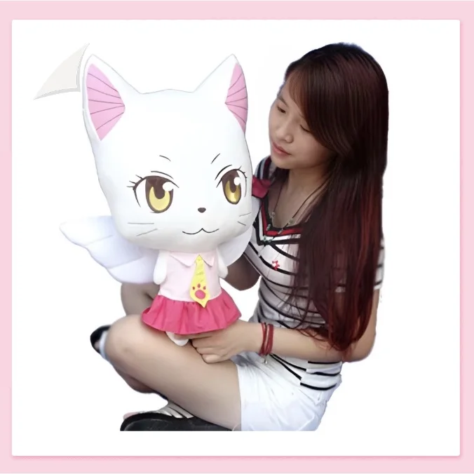 58cm Fairy Tail Carla Sharuru Plush Cute Anime Stuffed Mascot Cosplay Prop Gift for Fans
58cm Fairy Tail Carla Sharuru Plush Cute Anime Stuffed Mascot Cosplay Prop Gift for Fans