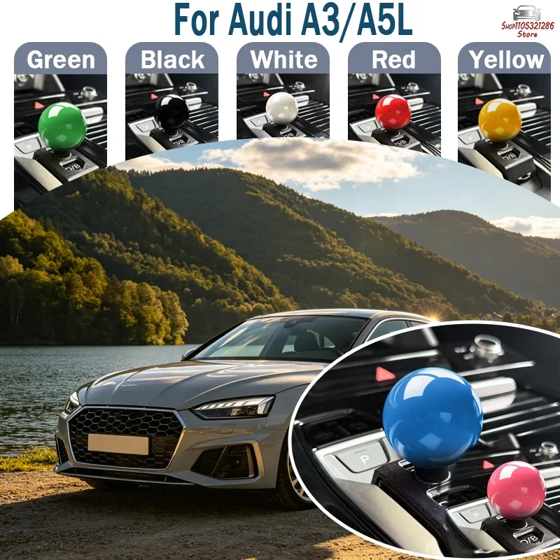 Suitable for Audi A5L/A3/Q6 Le tron gear lever improved shift ball head lever, leather wrapped, sporty style, durable
Suitable for Audi A5L/A3/Q6 Le tron gear lever improved shift ball head lever, leather wrapped, sporty style, durable