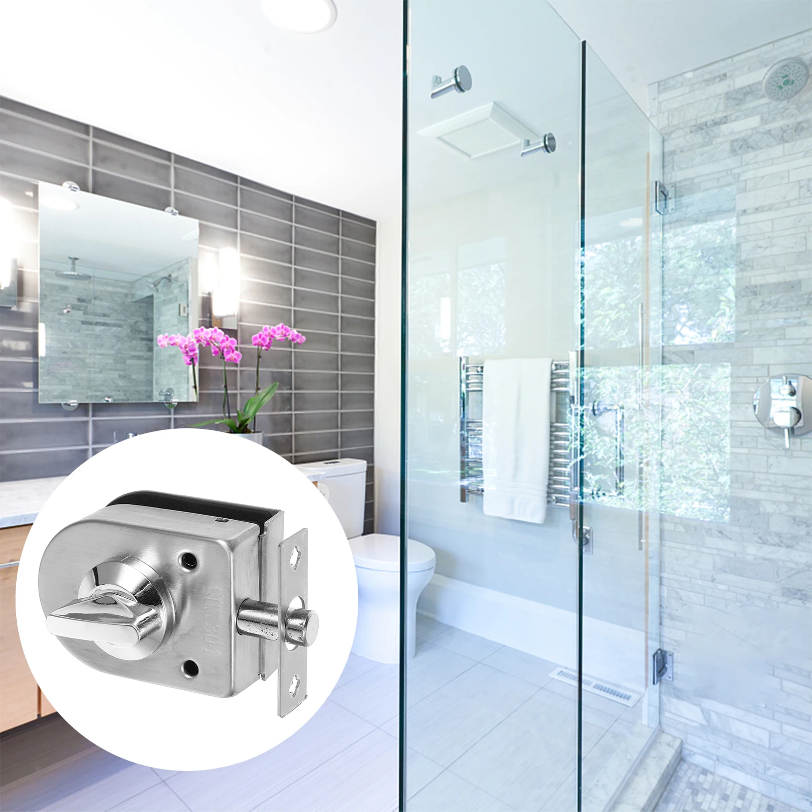 1 Set Stainless Steel Security Heavy Duty Slide Latch For Barn Bedroom Cabinet Glass Lock Gate Hardwarelatch Zinc Alloy Plate
1 Set Stainless Steel Security Heavy Duty Slide Latch For Barn Bedroom Cabinet Glass Lock Gate Hardwarelatch Zinc Alloy Plate
