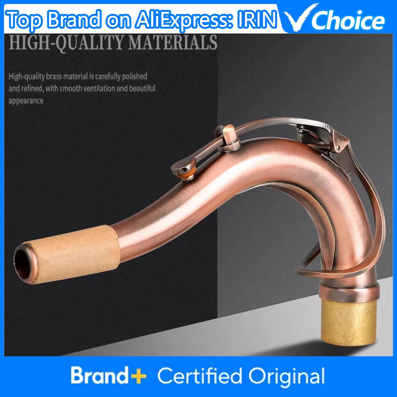 Tenor Saxophone Bending Neck Woodwind Accessories Brass Material Antique Sax Bend Necks Musical Instrument Parts Replacement
Tenor Saxophone Bending Neck Woodwind Accessories Brass Material Antique Sax Bend Necks Musical Instrument Parts Replacement