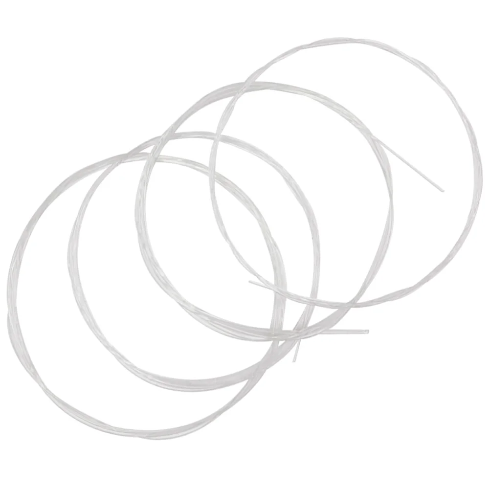 4Pcs Ukulele Strings Nylon Sturdy Long-Lasting Powerful Sound Music Wire Replacement Ukulele Strings Music Wire
4Pcs Ukulele Strings Nylon Sturdy Long-Lasting Powerful Sound Music Wire Replacement Ukulele Strings Music Wire