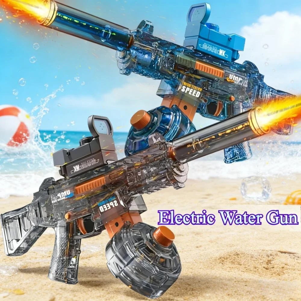 Электрический автоматический водяной пистолет UMP45 с имитацией пламени, летняя пляжная игрушка для стрельбы на открытом воздухе для взрослых и детей
Электрический автоматический водяной пистолет UMP45 с имитацией пламени, летняя пляжная игрушка для стрельбы на открытом воздухе для взрослых и детей