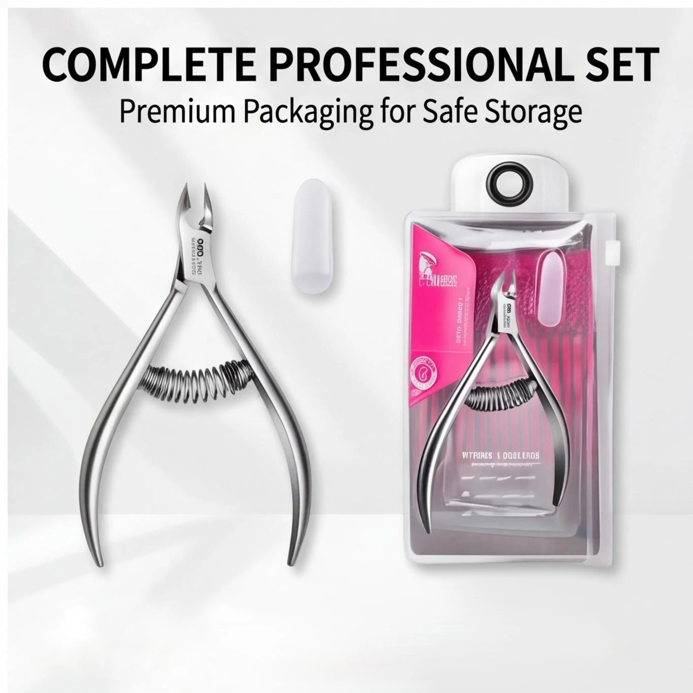 Professional Pedicure Nail Tools: Double Springs Cuticle Trimmer, Sharp Blade Clippers for Nail Art & Care
Professional Pedicure Nail Tools: Double Springs Cuticle Trimmer, Sharp Blade Clippers for Nail Art & Care