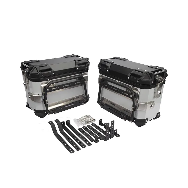 Motorcycle Multi-Purpose Universal Side Case Mount DIY Quick-Release Aluminum Alloy Bracket Side Frame Compatible with Yamaha
Motorcycle Multi-Purpose Universal Side Case Mount DIY Quick-Release Aluminum Alloy Bracket Side Frame Compatible with Yamaha