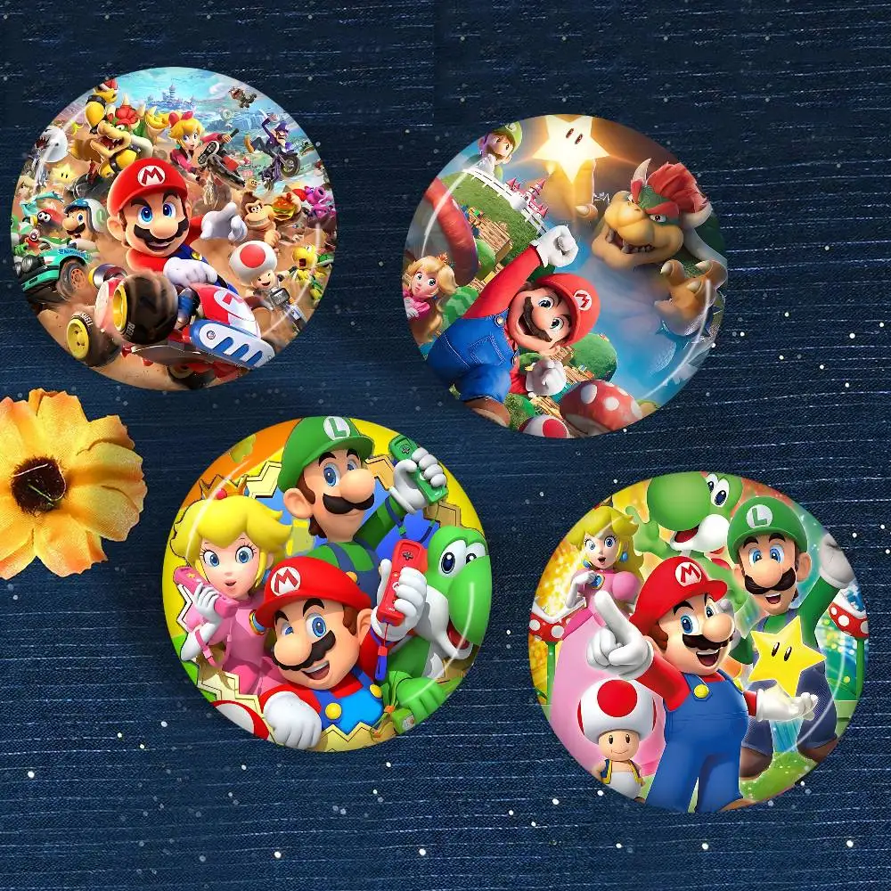 S-Super Cute Style M-Mario Anime Brooches Cute Cartoon Badge Jacket Jeans Lapel Pin Gift Accessorie
S-Super Cute Style M-Mario Anime Brooches Cute Cartoon Badge Jacket Jeans Lapel Pin Gift Accessorie