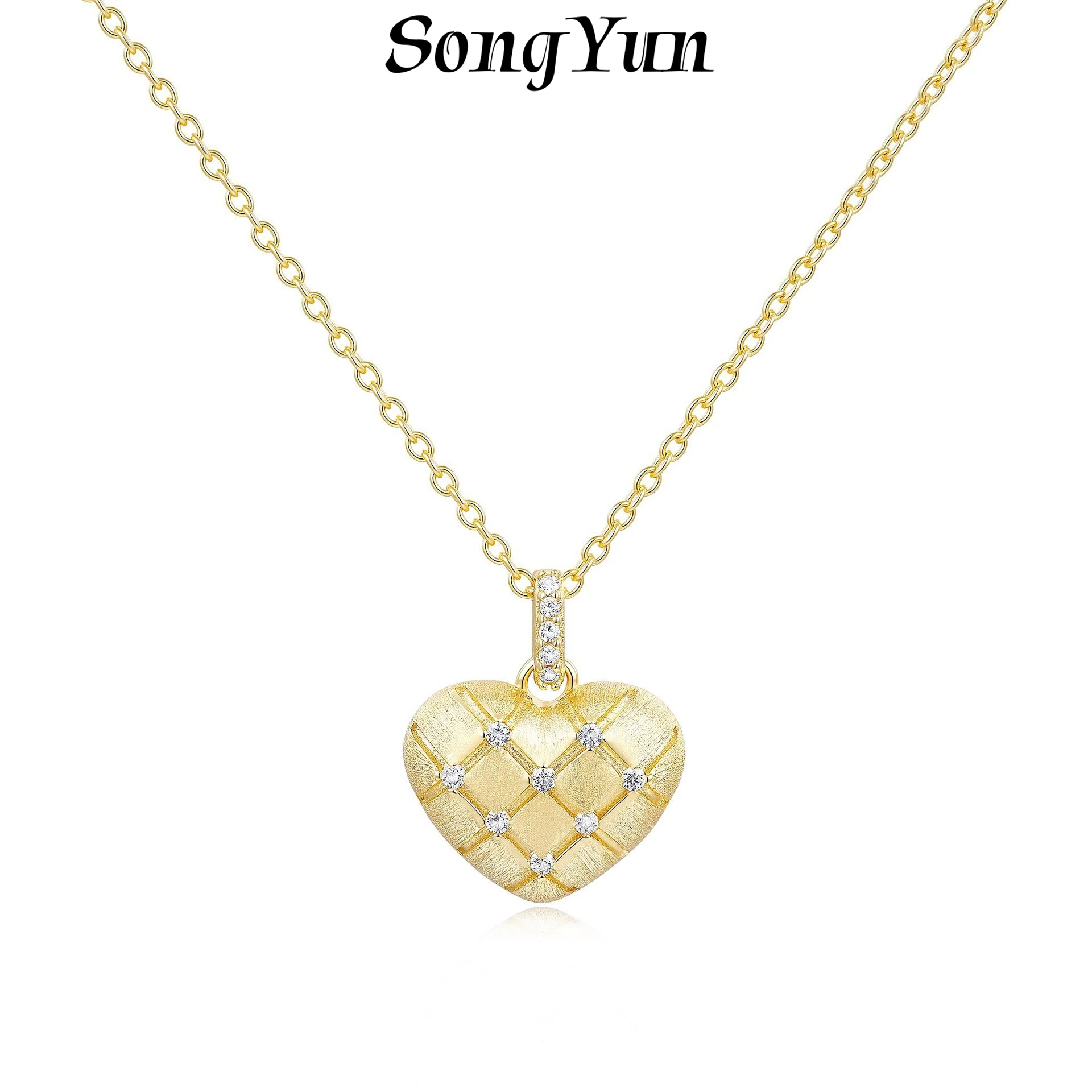 SongYun Jewelry 925 Sterling Silver Necklace Moissanite D Color VVS Designer Timeless Shiny Pendants Diamond Accessories
SongYun Jewelry 925 Sterling Silver Necklace Moissanite D Color VVS Designer Timeless Shiny Pendants Diamond Accessories
