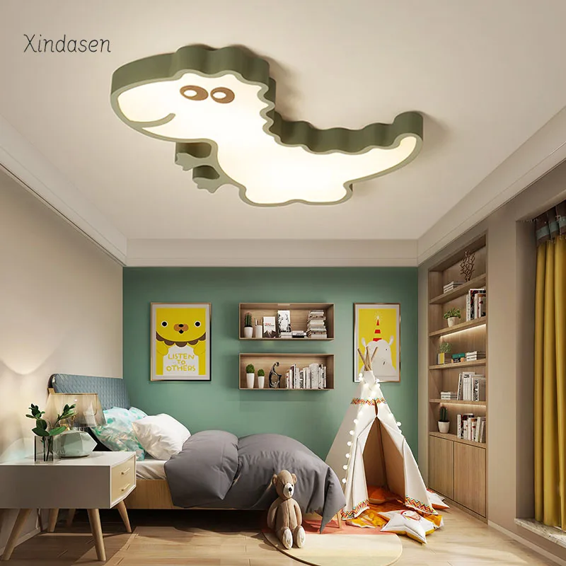 Cartoon Dinosaur Lamp Kids Room Ceiling Light boys cute room decor Animal потолочный светильник baby girls bedroom chandeliers
Cartoon Dinosaur Lamp Kids Room Ceiling Light boys cute room decor Animal потолочный светильник baby girls bedroom chandeliers
