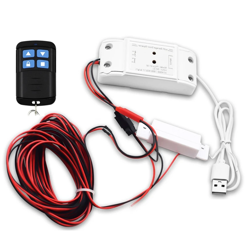 Tuya Garage Door Opener Wifi Smart Switch Module Relay And 433Mhz Remote Control For Alexa Echo Google Home Smartlife, Durable
Tuya Garage Door Opener Wifi Smart Switch Module Relay And 433Mhz Remote Control For Alexa Echo Google Home Smartlife, Durable