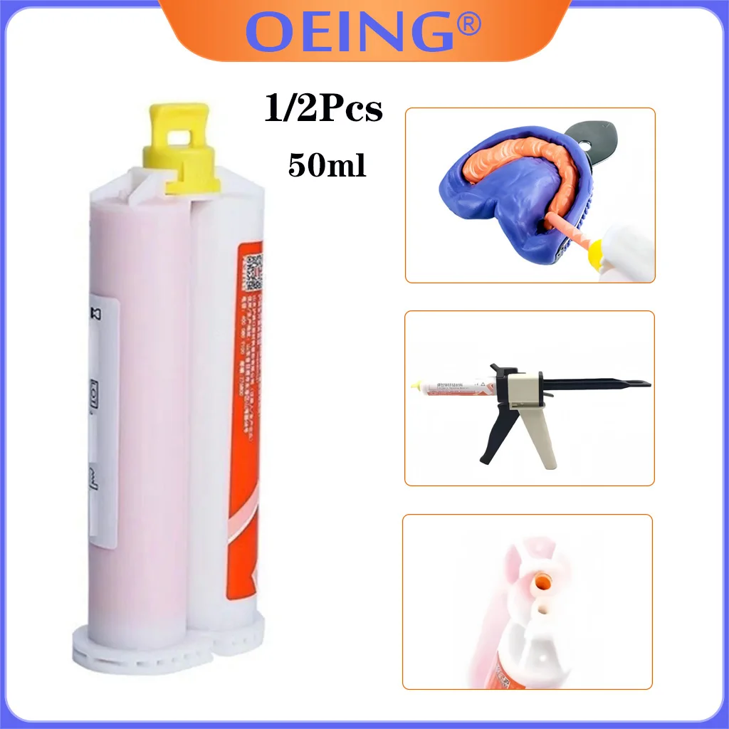 OEING стоматологический слепочный материал, стоматологические силиконовые слепочные материалы, 50 мл, легкий корпус, силиконовая резина, эластомерный инструмент для стоматолога
OEING стоматологический слепочный материал, стоматологические силиконовые слепочные материалы, 50 мл, легкий корпус, силиконовая резина, эластомерный инструмент для стоматолога