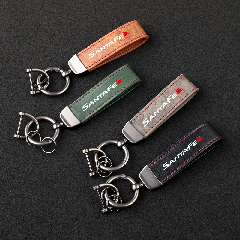 High-Grade Leather Car KeyChain 360 Degree Rotating Horseshoe Key Rings For Hyundai Santafe Car KeyChain Car Accessories
High-Grade Leather Car KeyChain 360 Degree Rotating Horseshoe Key Rings For Hyundai Santafe Car KeyChain Car Accessories