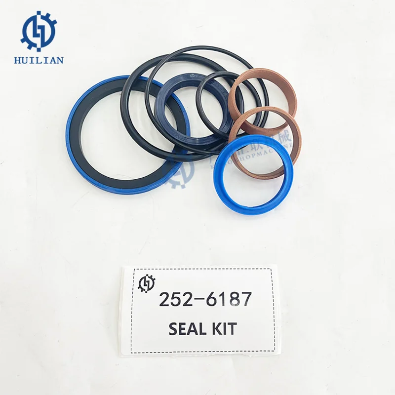 252-6187 2526187 Excavator Seal Kit Hydraulic Cylinder Seal for Excavator Spare Parts
252-6187 2526187 Excavator Seal Kit Hydraulic Cylinder Seal for Excavator Spare Parts