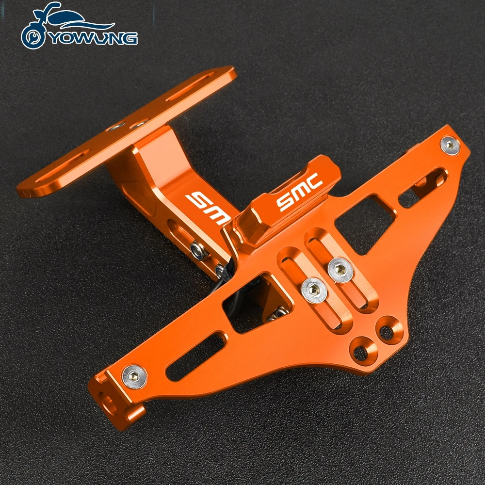 For 690SMC 690SMC-R 2008 2009-2023 2022 2021 2020 Adjustable CNC Aluminum Bracket License Plate Holder LED Light
For 690SMC 690SMC-R 2008 2009-2023 2022 2021 2020 Adjustable CNC Aluminum Bracket License Plate Holder LED Light