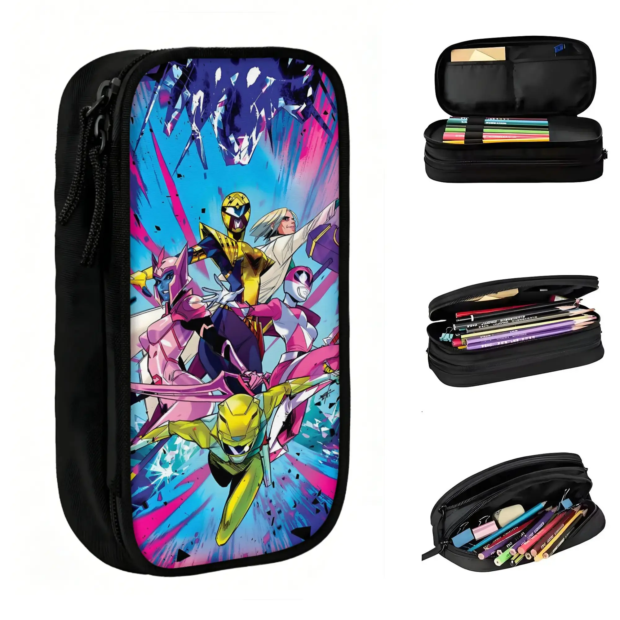 Custom S-Supers S-Sentais Comic School Pencil Case Girls Boys Large Storage Classical Pencil Box Students Stationery
Custom S-Supers S-Sentais Comic School Pencil Case Girls Boys Large Storage Classical Pencil Box Students Stationery