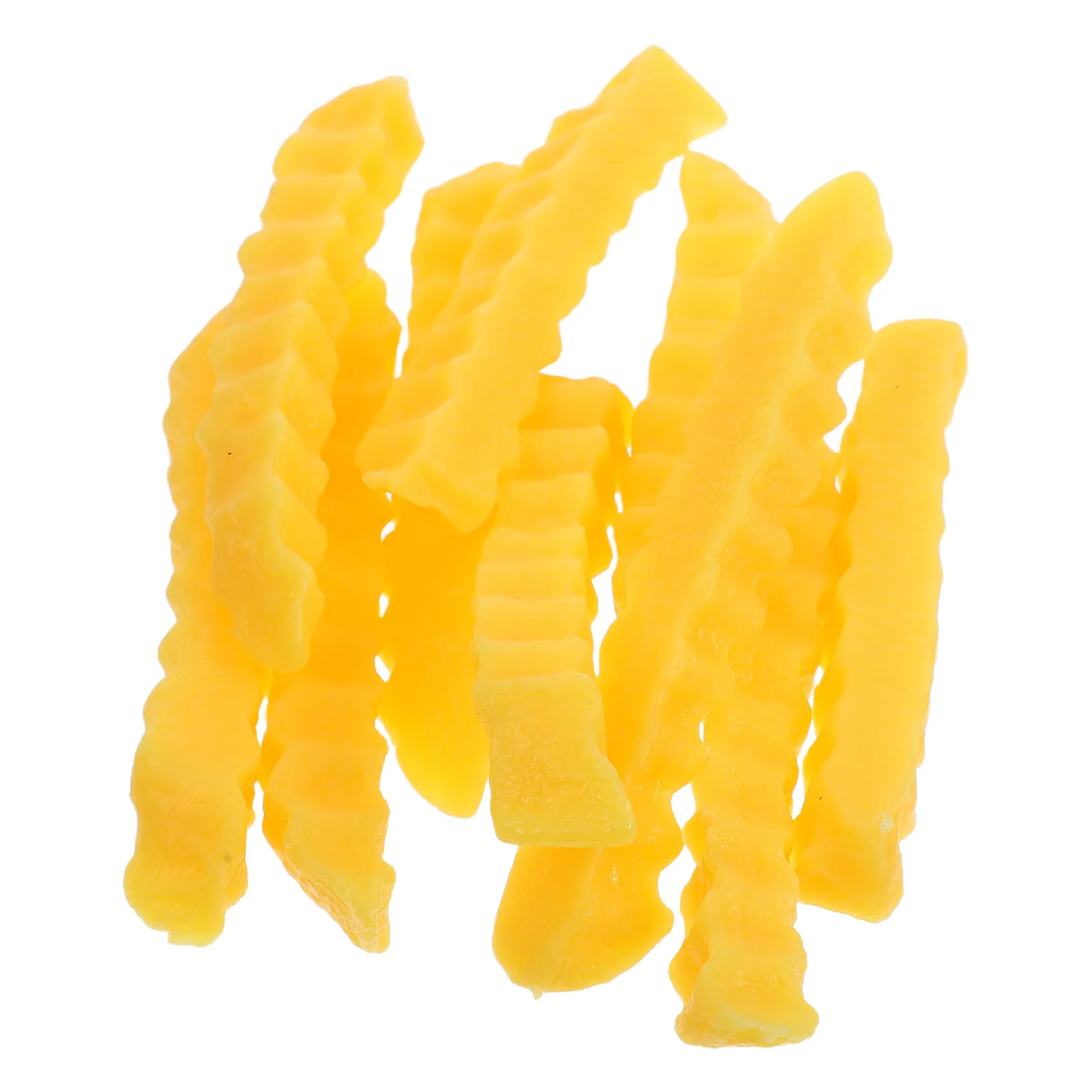 10 Pcs Simulation French Fries Artificial Food Models Realistic Look Lifelike Fried Chips Kitchen Decor Photography Props Bar
10 Pcs Simulation French Fries Artificial Food Models Realistic Look Lifelike Fried Chips Kitchen Decor Photography Props Bar