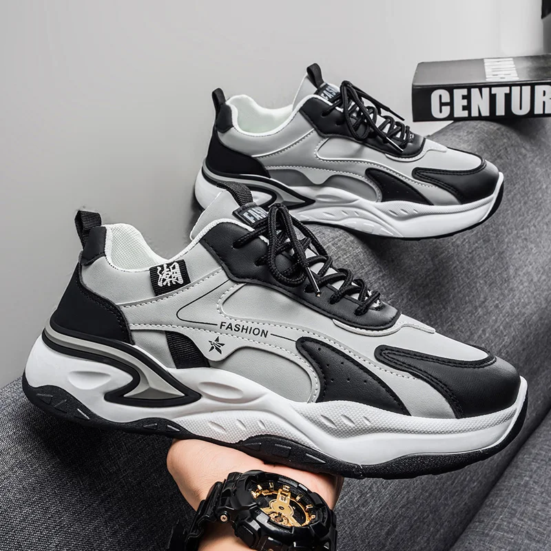 Men's soft-sole casual sneakers Four Seasons new breathable lightweight outdoor racing running shoes students speed sports shoes
Men's soft-sole casual sneakers Four Seasons new breathable lightweight outdoor racing running shoes students speed sports shoes