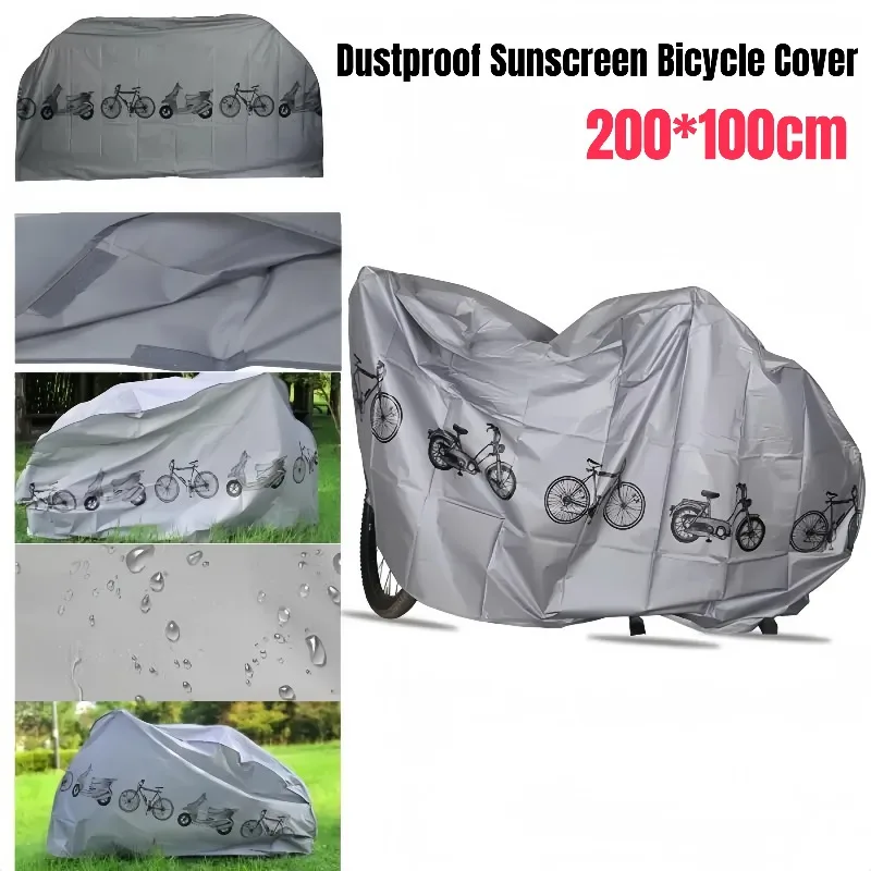 Outdoor UV Resistant Dustproof Sunscreen Bicycle Cover Waterproof Universal Motorcycle Scooter Cover Rain Covers Bike Accessorie
Outdoor UV Resistant Dustproof Sunscreen Bicycle Cover Waterproof Universal Motorcycle Scooter Cover Rain Covers Bike Accessorie