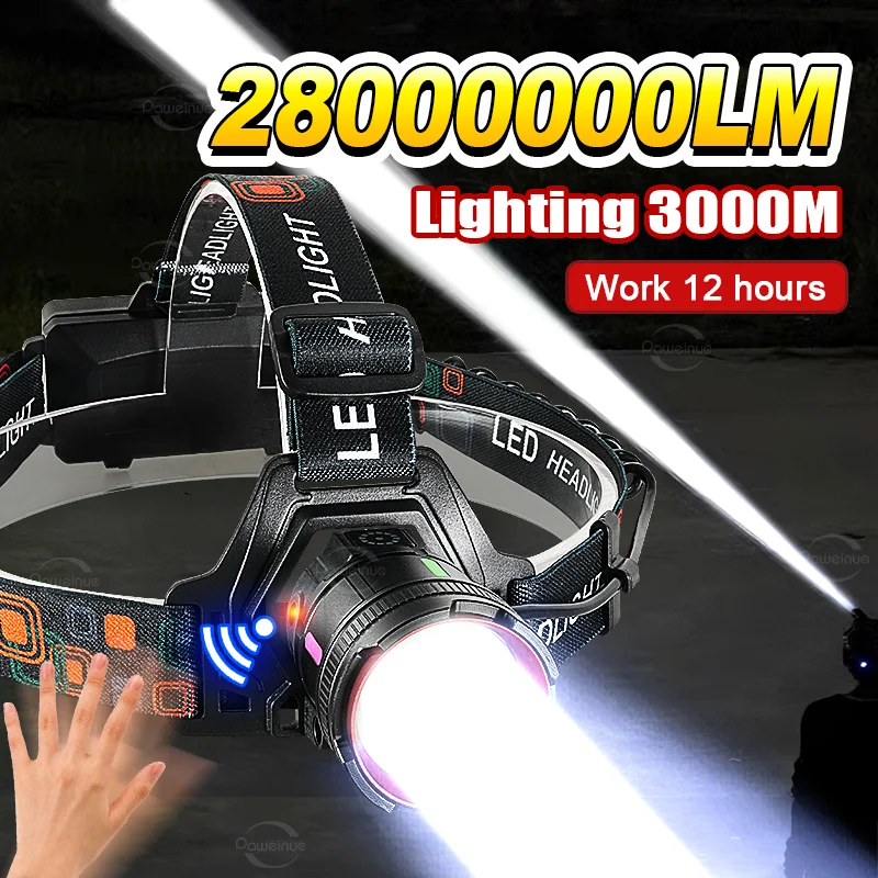 2800000LM 600W высокой мощности светодиодный фара Usb аккумуляторный фара супер яркий длинный расстояние голова фонарь IR датчик рыбалки лампа
2800000LM 600W высокой мощности светодиодный фара Usb аккумуляторный фара супер яркий длинный расстояние голова фонарь IR датчик рыбалки лампа