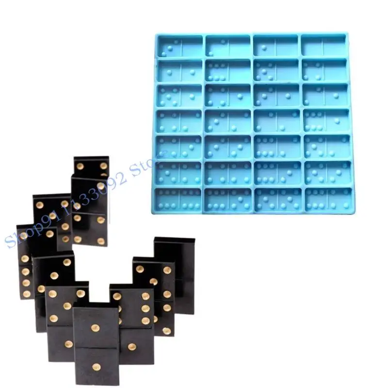 H9ED DIY Silicone Mould Dominoes Game for Play Epoxy Resin Molds Casino Fun Art Craft
H9ED DIY Silicone Mould Dominoes Game for Play Epoxy Resin Molds Casino Fun Art Craft