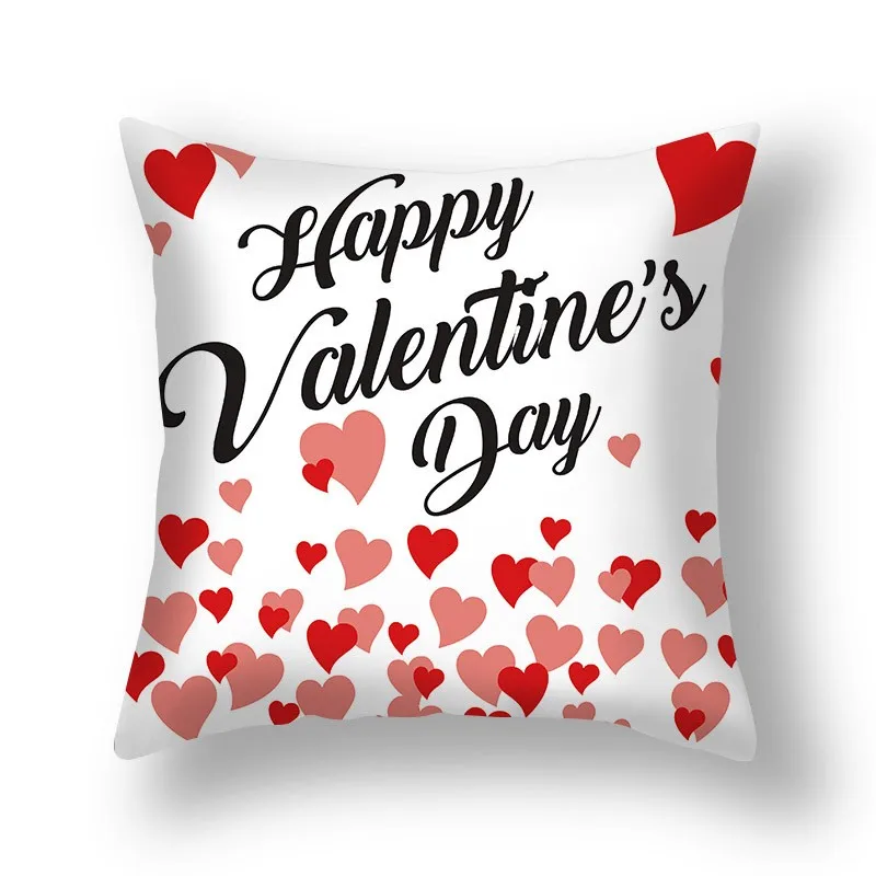 Happy Valentine's Day 2025 Love Heart Printed Pillow Case Cushion Cover Sofa Car Wedding Decor Home Decoration Pillowcase 45X45
Happy Valentine's Day 2025 Love Heart Printed Pillow Case Cushion Cover Sofa Car Wedding Decor Home Decoration Pillowcase 45X45