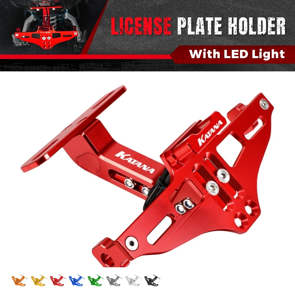 For Suzuki GSX 600F 750F KATANA GSX600F GSX750F GSX 600 750 F 1989-2007 Motorcycle License Plate Holder LED Turn Signal Lights
For Suzuki GSX 600F 750F KATANA GSX600F GSX750F GSX 600 750 F 1989-2007 Motorcycle License Plate Holder LED Turn Signal Lights