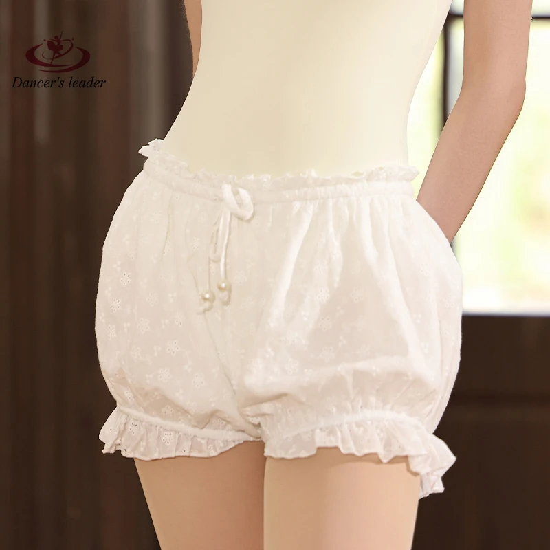 Ballet Leotard for Women's Gymnastics Tight Fitting Performance, Aerial Yoga Costume Shorts, Lace Up Puffy Training Shorts
Ballet Leotard for Women's Gymnastics Tight Fitting Performance, Aerial Yoga Costume Shorts, Lace Up Puffy Training Shorts