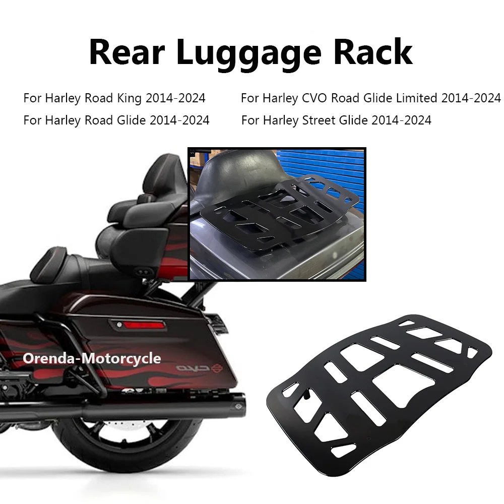 2014-2024 For Harley CVO Road Glide King Street Glide New Motorcycle Rear Luggage Rack Travel bag support frame Frame Bracket
2014-2024 For Harley CVO Road Glide King Street Glide New Motorcycle Rear Luggage Rack Travel bag support frame Frame Bracket