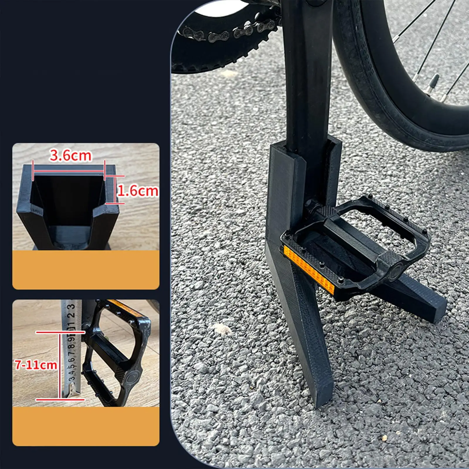 Bicycle Crank Kickstand Easy Install Flat Stand Tripod Support Piece for Mountain Road Electric Bikes
Bicycle Crank Kickstand Easy Install Flat Stand Tripod Support Piece for Mountain Road Electric Bikes