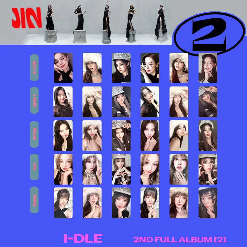 Kpop Idol GIDLE Lomo Card Photocards Photo Card открытка для коллекции поклонников
Kpop Idol GIDLE Lomo Card Photocards Photo Card открытка для коллекции поклонников