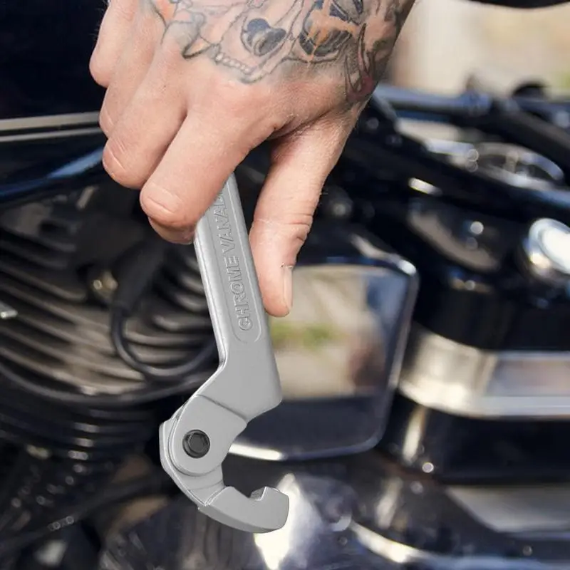 Spanner Wrench Coilover Spanner Wrench Tool Adjustable Shock Wrench Carbon Steel Spanners For Most Coil Over Shock Adjustments
Spanner Wrench Coilover Spanner Wrench Tool Adjustable Shock Wrench Carbon Steel Spanners For Most Coil Over Shock Adjustments