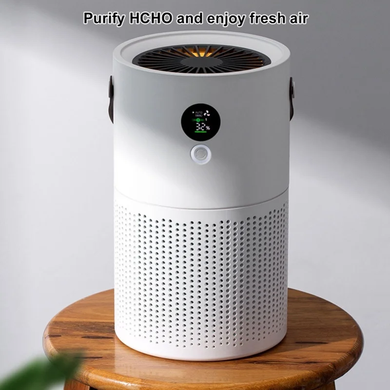 Portable Air Purifier Desktop Home Bedroom Negative Ion HCHO PM2.5 Dust Removal White Cleaner Small
Portable Air Purifier Desktop Home Bedroom Negative Ion HCHO PM2.5 Dust Removal White Cleaner Small