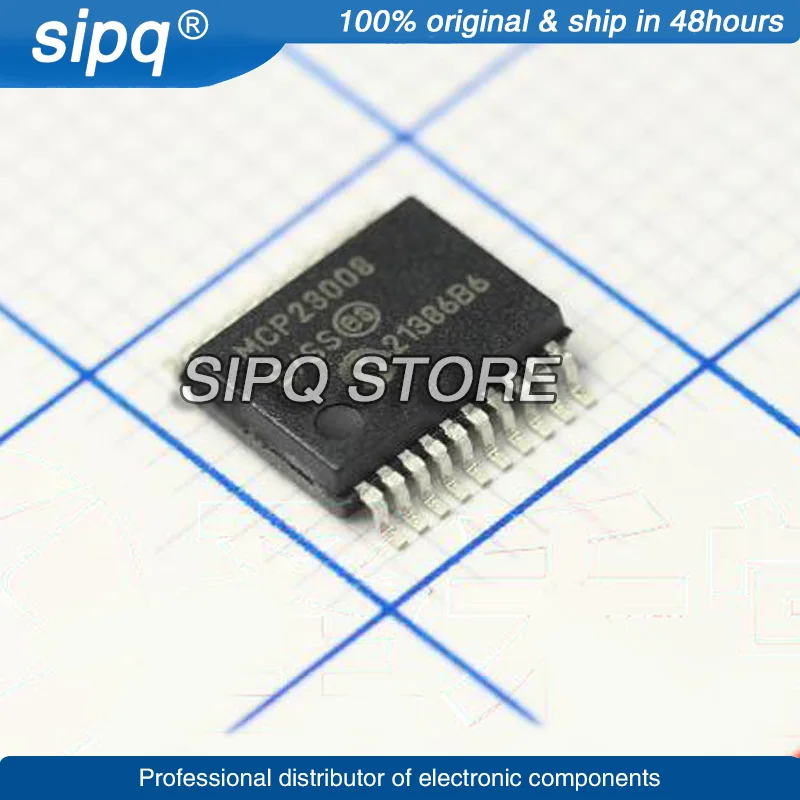 10 шт./партия MCP23008T-E/SS MCP23008T 1,7 МГц I2C SSOP-20 I/O расширители новые оригинальные
10 шт./партия MCP23008T-E/SS MCP23008T 1,7 МГц I2C SSOP-20 I/O расширители новые оригинальные