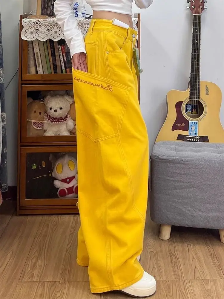 Jeans For Women High Waist 2000'S Clothes Studded Rivet Chain Bead Tassels Sequin Pearl Denim Female Trousers Ladies Goth
Jeans For Women High Waist 2000'S Clothes Studded Rivet Chain Bead Tassels Sequin Pearl Denim Female Trousers Ladies Goth