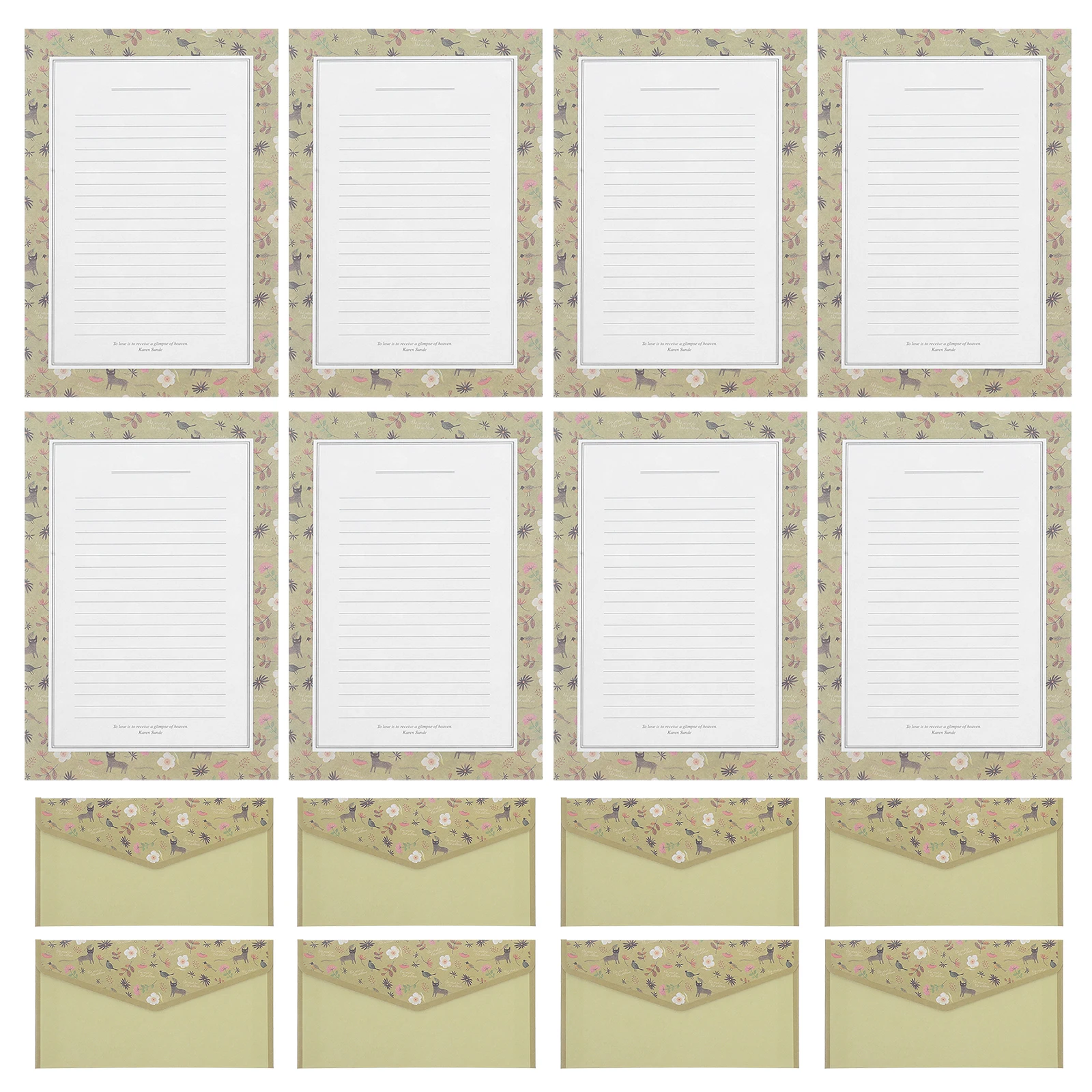 1 set Letter Paper Envelop Set Stationery Supplies Floral Design Writing Pad Envelopes Vintage Chinese Style Lined Note Kit
1 set Letter Paper Envelop Set Stationery Supplies Floral Design Writing Pad Envelopes Vintage Chinese Style Lined Note Kit