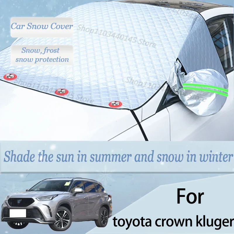 For toyota crown kluger car Snow Windscreen, Snow, Frost, Dust and UV Visor, Winter car clothing, thick magnetic
For toyota crown kluger car Snow Windscreen, Snow, Frost, Dust and UV Visor, Winter car clothing, thick magnetic