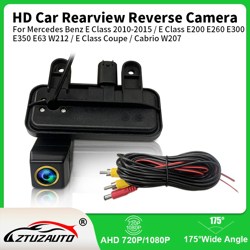 CVBS AHD 1080P Car Rear View Trunk Handle Camera For Mercedes Benz E Class E200 E260 E300 E350 E63 W212 E Class Coupe W207
CVBS AHD 1080P Car Rear View Trunk Handle Camera For Mercedes Benz E Class E200 E260 E300 E350 E63 W212 E Class Coupe W207