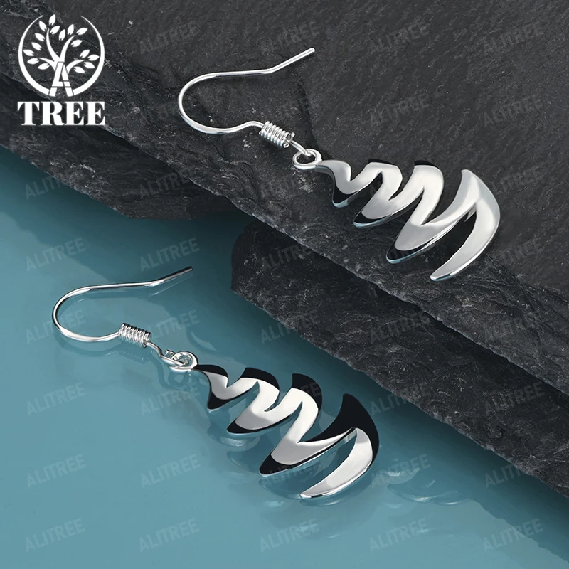 Fine 925 Sterling Silver Lightning Drop Earring For Lady Engagement Wedding Accessories Fashion Jewelry Christmas Party Gift
Fine 925 Sterling Silver Lightning Drop Earring For Lady Engagement Wedding Accessories Fashion Jewelry Christmas Party Gift