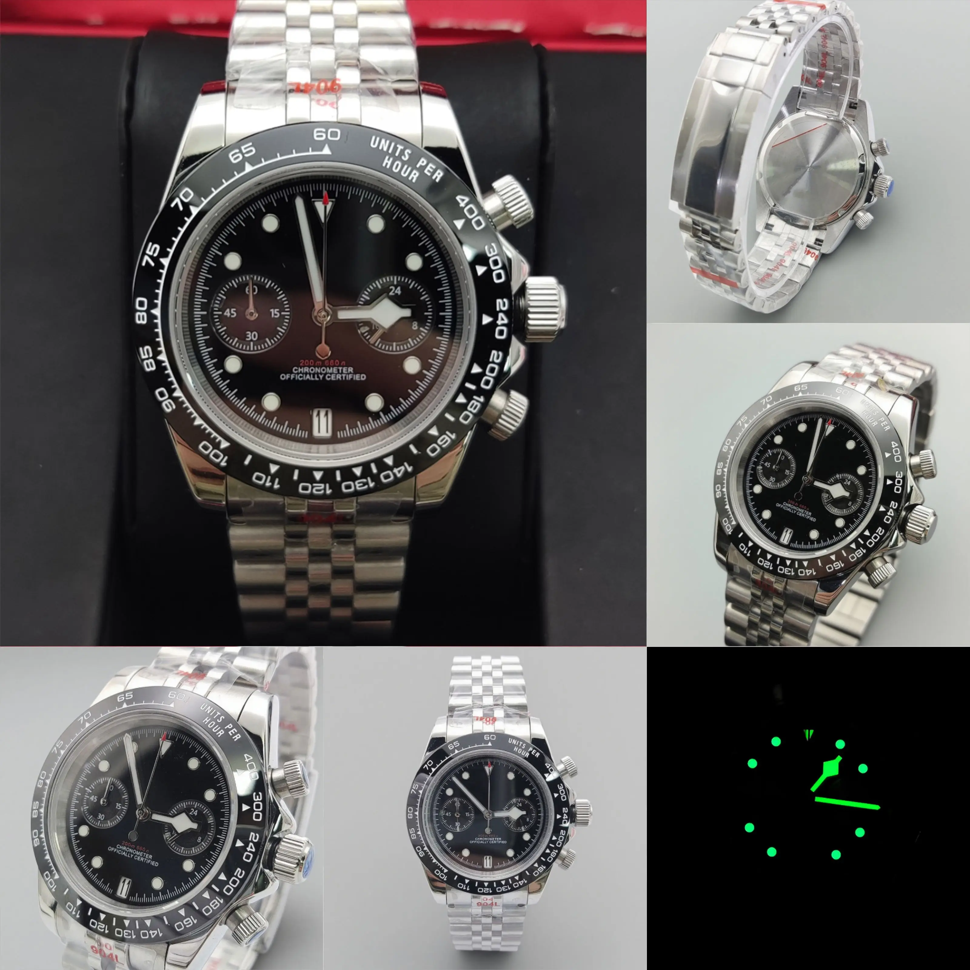 Модный корпус для кварцевых часов 39,5 мм + браслет с сапфировым стеклом, дата, подходит для VK64 Movt, многофункциональный хронограф, детали часов
Модный корпус для кварцевых часов 39,5 мм + браслет с сапфировым стеклом, дата, подходит для VK64 Movt, многофункциональный хронограф, детали часов